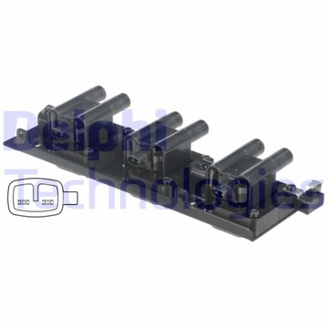 фото thumb №2, Delphi котушка запалювання kia carnival 2.5 99-