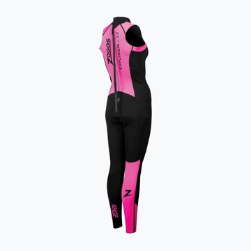 Pianka do pływania damska Zoggs OW Explorer LJ 3.2.2 mm black/pink M