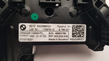 фото thumb №6, Спідометр  прилади led mini f54 f55 f56 f57 f60 lci 5a33b80