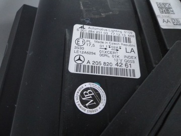 фото thumb №13, Mercedes c клас w205 205 лампа ліва led ils інтелектуальний light керована