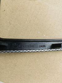 фото thumb №4, Dekor рамка радио a2036802439 mercedes w203