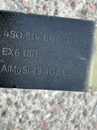 фото thumb №6, Audi r8 4s 5.2 4s8 усилитель поперечина задняя кронштейн балка замок крышки задний