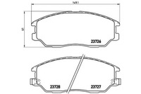 фото thumb №1, Гальмівні колодки гальмівний. hyundai terracan 04-06