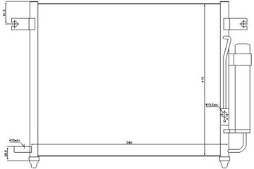 фото thumb №2, Конденсатор кондиціонера chevrolet aveo / kalos деу