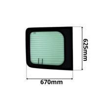 фото thumb №1, Скло ліва задня w двері nissan primastar nowa задня 0243