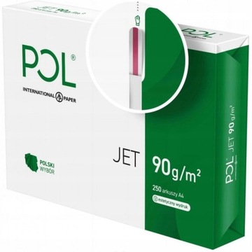 БУМАГА А4 POLJET 90г КЛАСС А POL JET 250 листов
