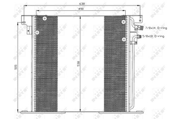 фото thumb №9, Радіаторів кондиціонера mercedes v-class w 638 96-