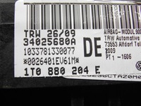 фото thumb №12, Консоль подушки ремені безпеки vw touran 1t рестайлінг оригінал європа