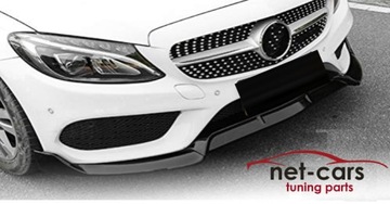 фото thumb №8, Спойлер накладка mercedes w205 -19 amg блиск b