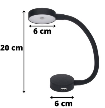 Лампа ДЛЯ КАМЕРЫ ЯХТЫ LED 2W 12/24V USB MATT