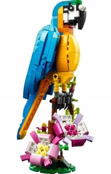 LEGO Creator 3 в 1 Экзотический попугай 3 в 1 LEGO БЛОКИ ПТИЦА РЫБА БЛОКИ