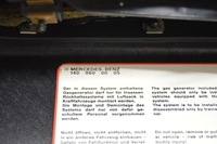 фото thumb №14, Панель роздавальна консоль mercedes w140 s клас графітова сірий салон