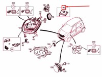 фото thumb №9, Smart forfour 453 headlamp управление unit a4538204400
