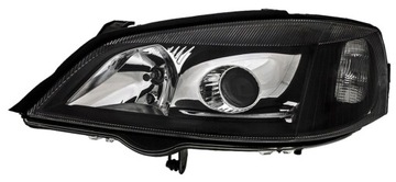 фото thumb №14, Opel astra g ii 97-09 лампи фари чорний кільця h7, замість ксенон, depo