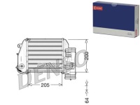 Купить Интеркулер левая audi a6 3.0d 03.05-08.11 denso, фото thumb
