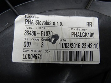 фото thumb №8, Механизм подъемник стекла правые зад задний kia sportage iv 83480-f1070