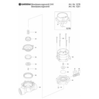 Gardena Автоматический клапан 24 В 1278