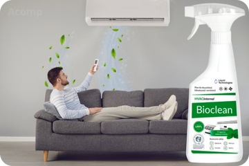 Жидкость для удаления грибков из домашнего кондиционера SPLIT, LT BIOCLEAN, сертификат ПЖ, ЕС