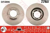 фото thumb №2, Диск тормоз. hyundai h1 01-