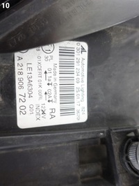 фото thumb №11, Mercedes cls c218 x218 lift 14-18 лампа multibeam full led правая перед eu