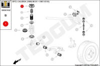 фото thumb №5, Подушка амортизатора opel 00507452