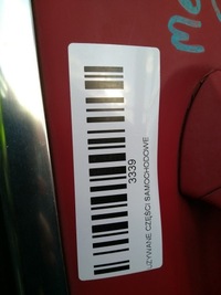 фото thumb №8, Дверь левый зад mercedes w204 07-11r sedan 590