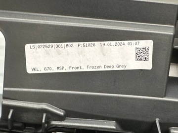 фото thumb №12, Bmw 7 g70 бампер перед м-пакет c64 замороженный deep серый 4pdc