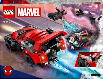 LEGO Marvel Майлз Моралес против Морбиуса 76244