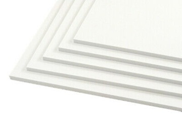 Spienione PCW PCV 750x750 5 mm białe reklamy PVC