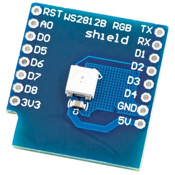 Светодиод WS2812B RGB для D1 Mini Arduino ESP32 ESP 8266