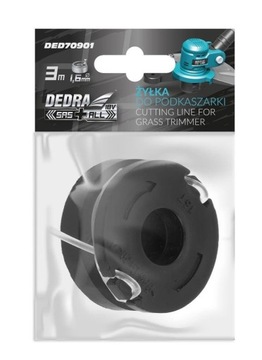 Триммер DEDRA SAS+ + аккумулятор 2Ач + зарядка. + 3 бобины