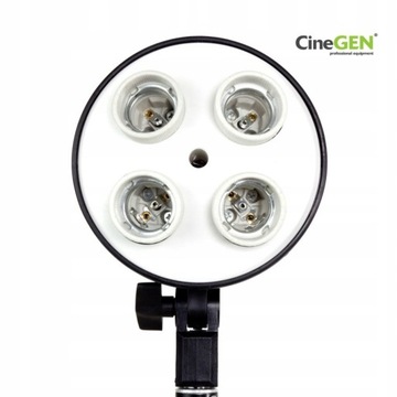 Lampa fotograficzna 50x70 4x85W statyw duża torba