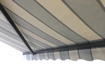 Тент электрический 300х250 Grey Stripes PREM