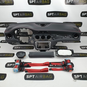 фото thumb №1, W117 cla amg панель консоль подушки ремни подушка безопасности