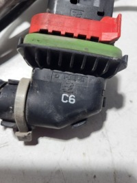 Электропроводка глушителя nox датчик выхлопных газов scania r euro 6 1563110 1584520 с Разборки, фото thumb