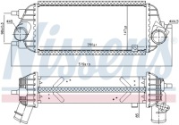 Nissens 96309 радиатор воздуха наддувочный Цена, фото thumb