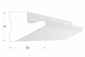 ELHARE Светодиодная декоративная карнизная лента LS4B