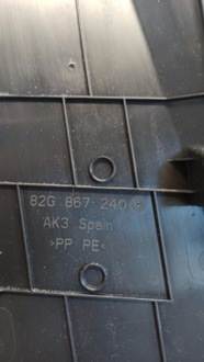 фото thumb №5, Audi a1 82a защита стойка правая 82g867240a