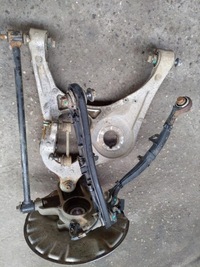 фото thumb №1, Mercedes ml w166 поворотный кулак с рычагами задняя правая сторона