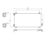 Купити Радіатор кондиціонера citroen c8 ea/eb 02-14 -ic, фото thumb
