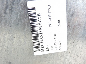 фото thumb №5, Підйомник вікна лівий переднє vw polo iv 9n_ 6q3837401h 6q2959802a