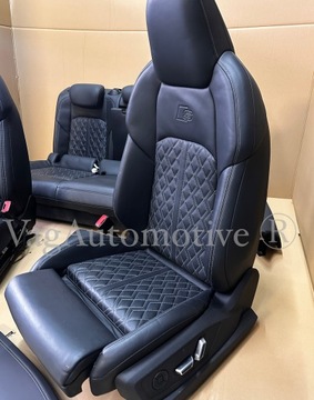 фото thumb №13, Сидіння audi e-tron s performance recaro s-line оббивка європа