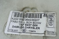 фото thumb №7, Коврик салона mercedes-benz c w204 a2046800640 2.15l дизель 100kw 2007