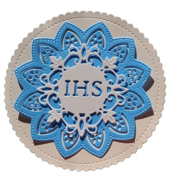 SCRAPKI Салфетка для причастия IHS
