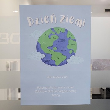 Plakat B2 wydruk full kolor papier 200g jakość
