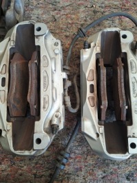 фото thumb №10, Mercedes w177 a35 amg затискачі гальмівні колодки диски захисні накладки