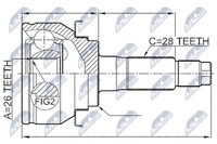 фото thumb №4, Шарнир наружный ford ranger 11- explorer 11-