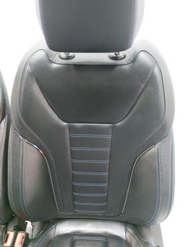 фото thumb №7, Bmw g20 330i sedan 2018 диван сидіння шкіряні чорні підігрів м-пакет