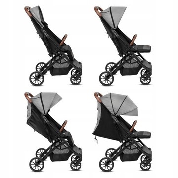 WÓZEK SPACEROWY SPACERÓWKA KIDWELL COLMER KOMPAKTOWY + OCIEPLACZ DO 22 KG