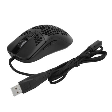 Мышь hxsjx600, геймерская, проводная, компьютерная мышь, RGB, dpi, 800/1600/2400/3200/48